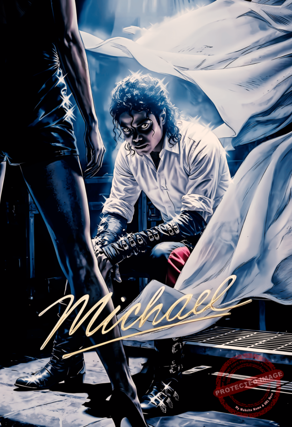Pack de Poster 3pzas Michael AI promotional 2