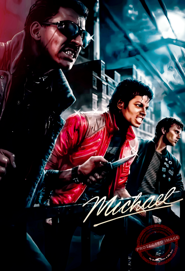 Pack de Poster 3pzas Michael AI promotional 1