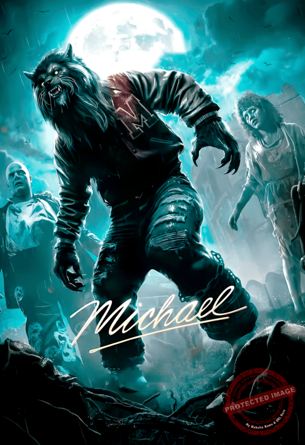 Pack de Poster 3pzas Michael AI promotional 1