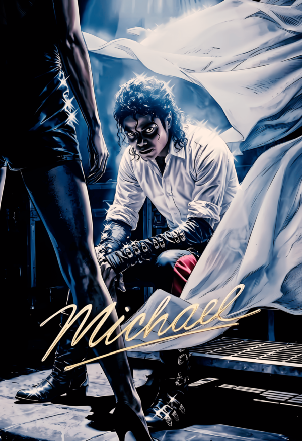 Dirty Diana Pack de Poster 3pzas Michael AI promotional 2