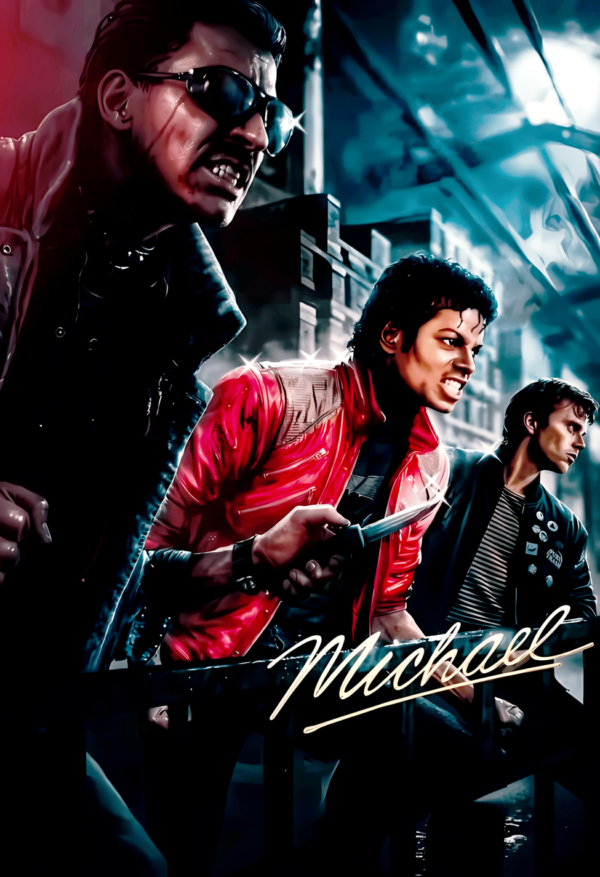 beat-it Pack de Poster 3pzas Michael AI promotional 1