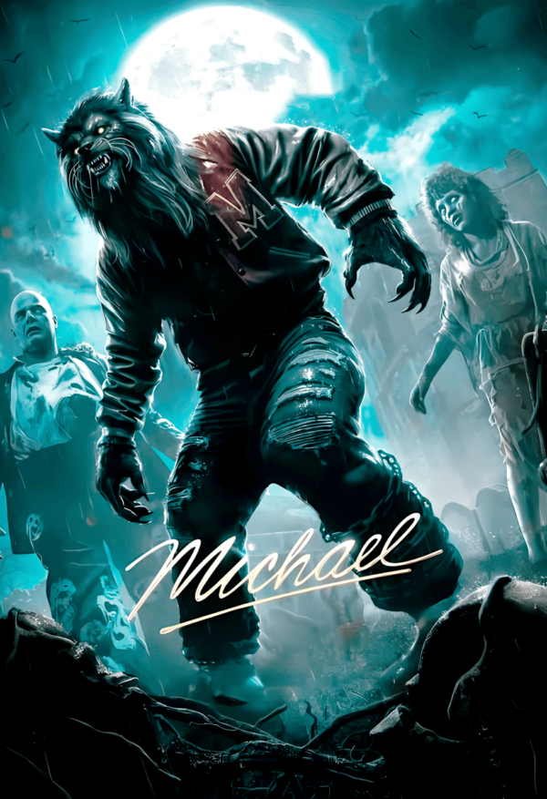 thriller Pack de Poster 3pzas Michael AI promotional 1